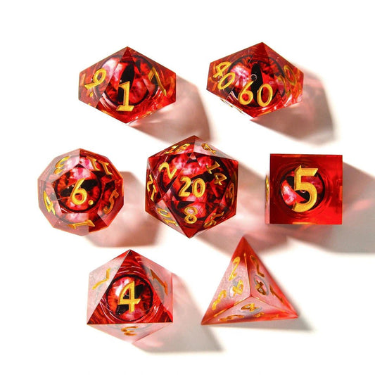 Eye of Fire | Moving Eye | 7 Piece Set - Tabletop Dominion - We Print Miniatures