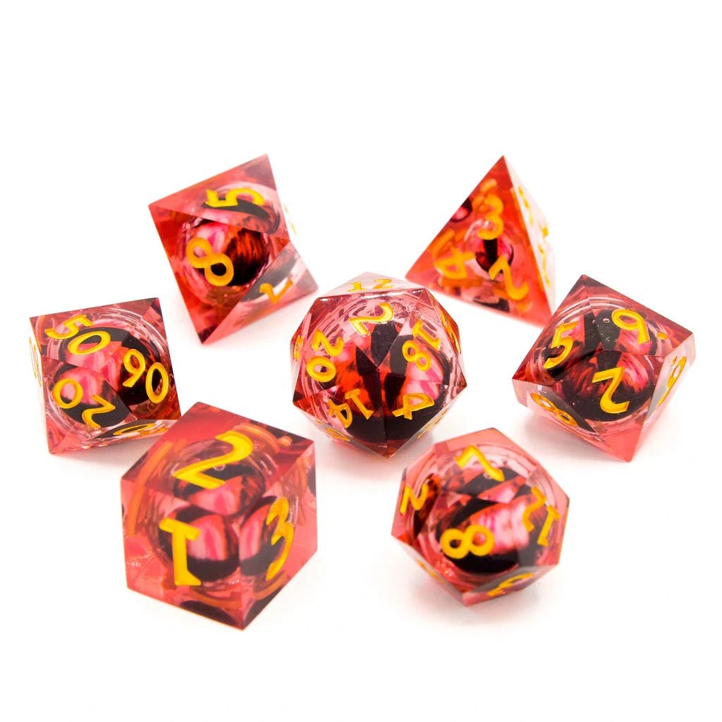 Eye of Fire | Moving Eye | 7 Piece Set - Tabletop Dominion - We Print Miniatures