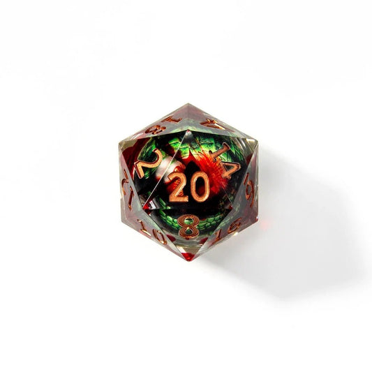 Eye of Fortune 2 | 33mm D20 | Oversized Moving Eye - Tabletop Dominion - We Print Miniatures