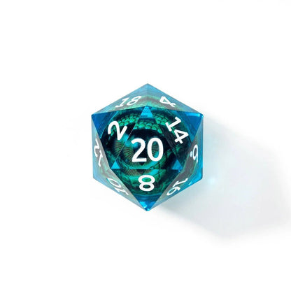 Eye of Mystery | 33mm D20 | Oversized Moving Eye - Tabletop Dominion - We Print Miniatures