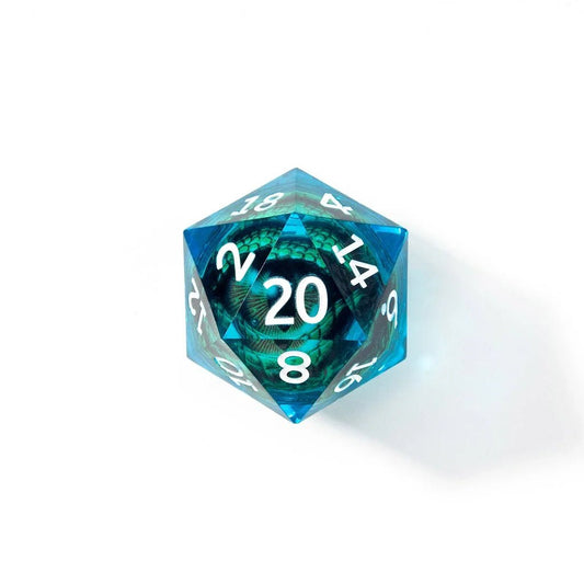 Eye of Mystery | 33mm D20 | Oversized Moving Eye - Tabletop Dominion - We Print Miniatures