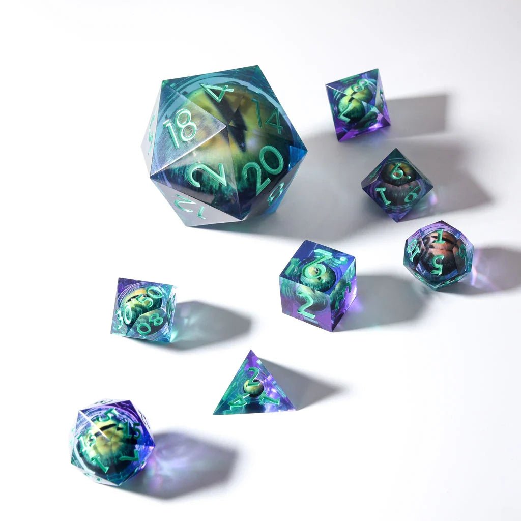 Eye of Vengeance | 50mm D20 | Oversized Moving Eye - Tabletop Dominion - We Print Miniatures