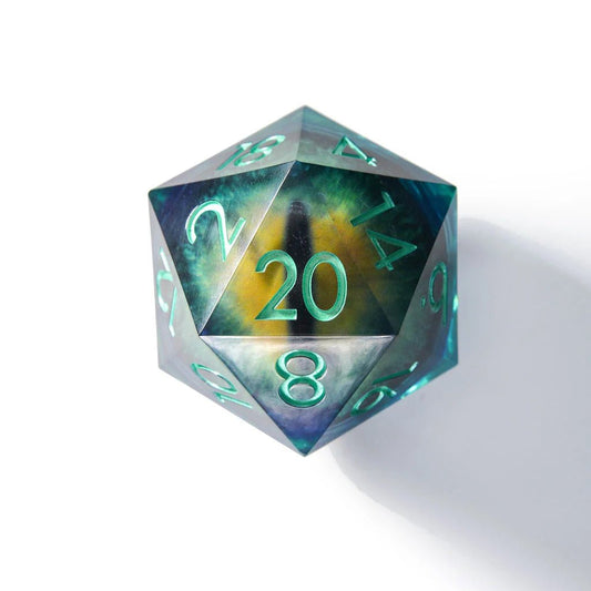 Eye of Vengeance | 50mm D20 | Oversized Moving Eye - Tabletop Dominion - We Print Miniatures