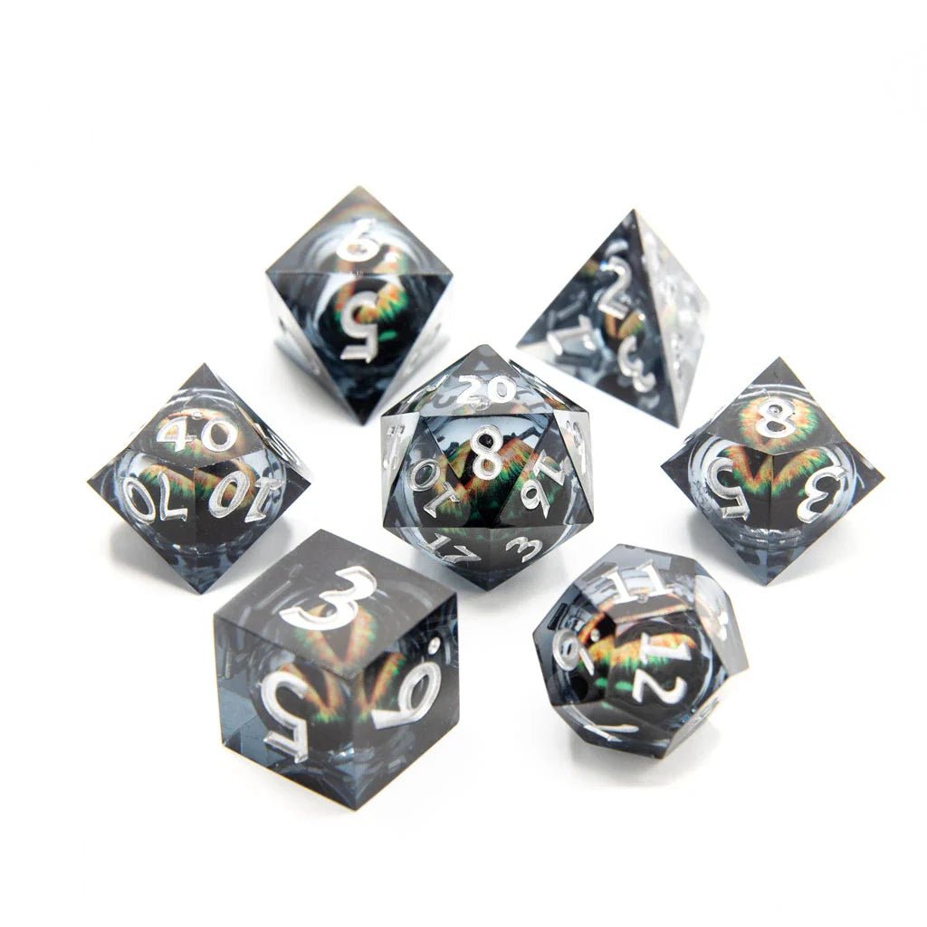 Eye of Venom | Moving Eye | 7 Piece Set - Tabletop Dominion - We Print Miniatures