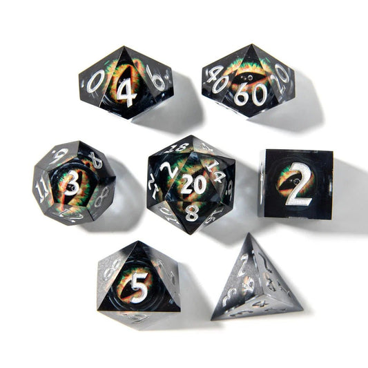 Eye of Venom | Moving Eye | 7 Piece Set - Tabletop Dominion - We Print Miniatures