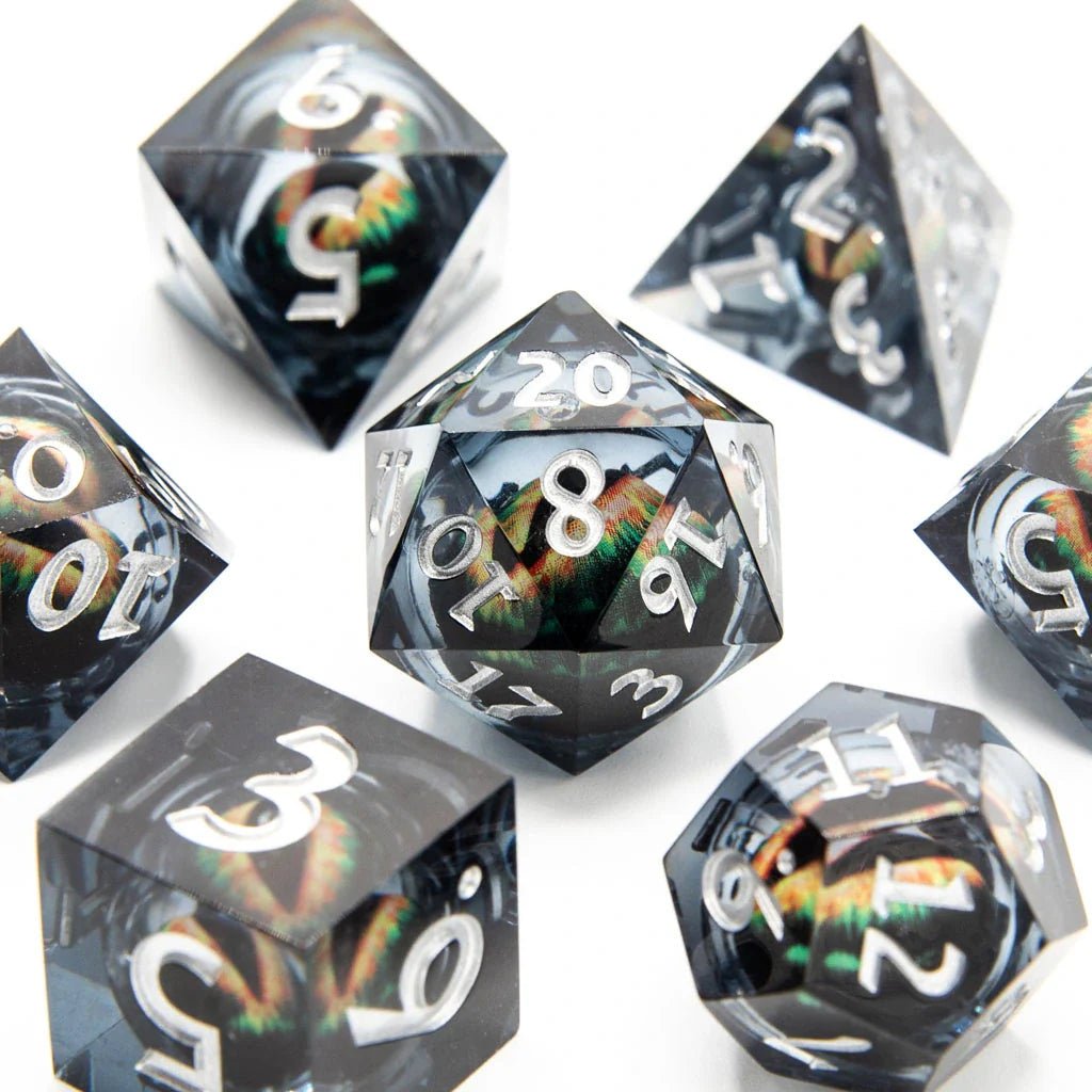 Eye of Venom | Moving Eye | 7 Piece Set - Tabletop Dominion - We Print Miniatures