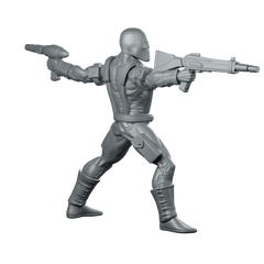 Eyed Snake Commando 1 Miniature Dual - Wielding Sci - Fi Operative - Papsikels Miniatures - We Print Miniatures