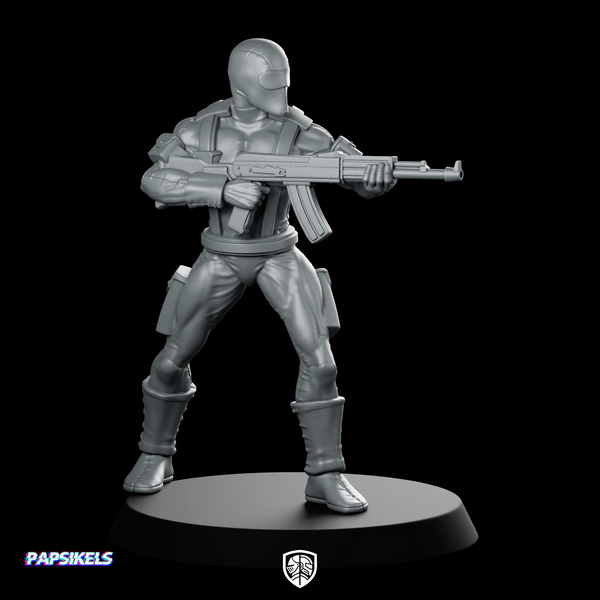 Eyed Snake Commando 3 Miniature Sci-fi Rifleman Trooper