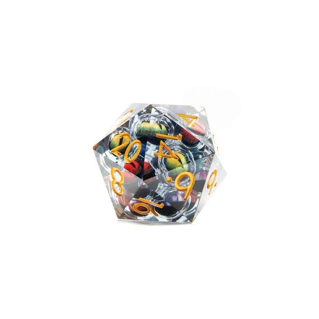 Eyes of Chaos | 33mm D20 | Oversized Moving Eye - Tabletop Dominion - We Print Miniatures