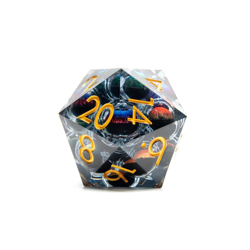 Eyes of Chaos | 50mm D20 | Oversized Moving Eye - Tabletop Dominion - We Print Miniatures