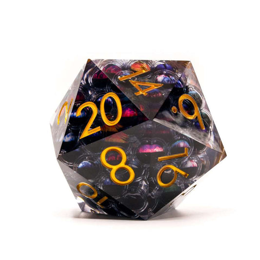 Eyes of Chaos | 85mm D20 | Super - sized Moving Eye - Tabletop Dominion - We Print Miniatures