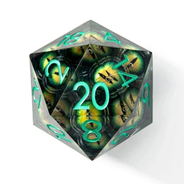 Eyes of Envy | 50mm D20 | Oversized Moving Eye - Tabletop Dominion - We Print Miniatures