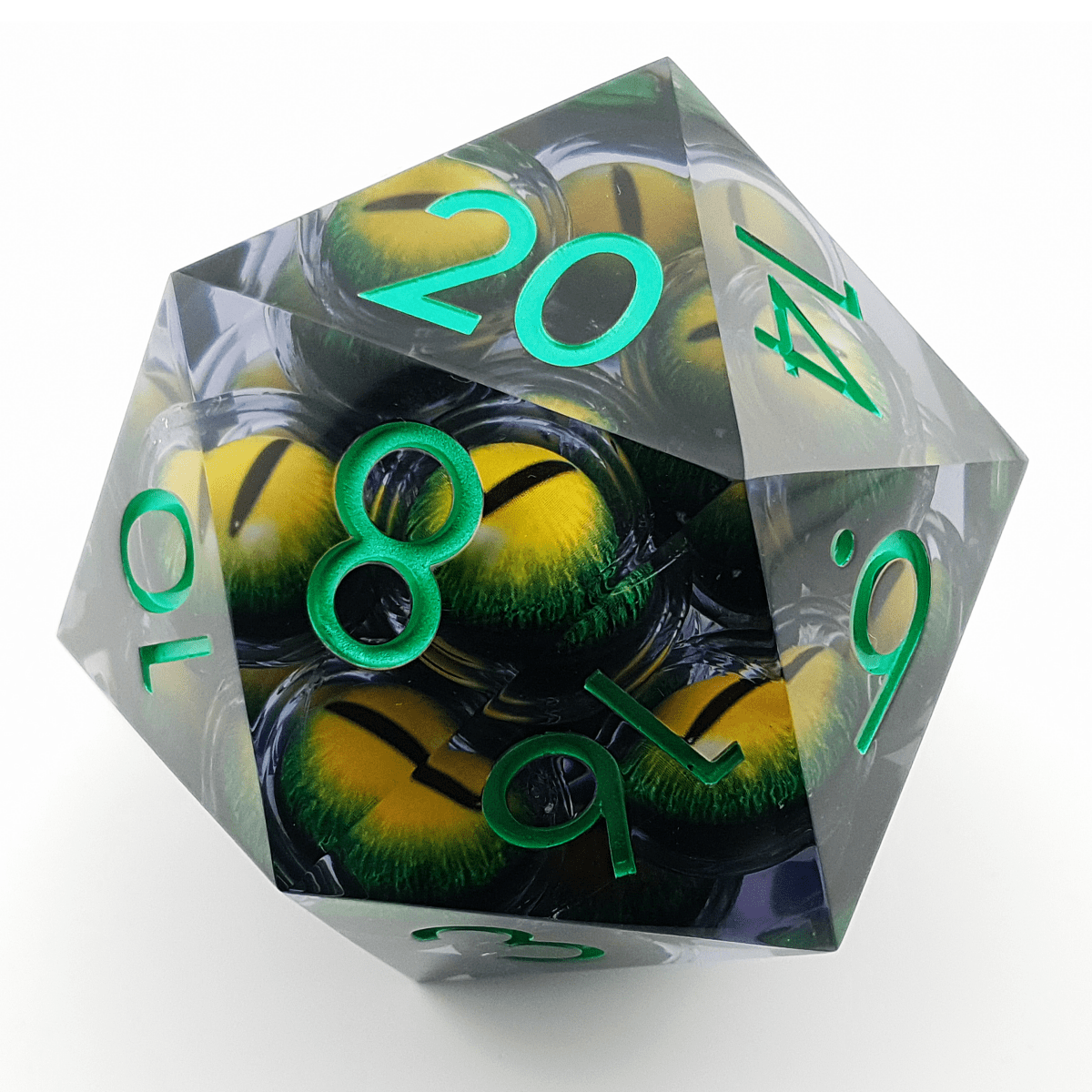 Eyes of Envy | 85mm D20 | Super - sized Moving Eye - Tabletop Dominion - We Print Miniatures