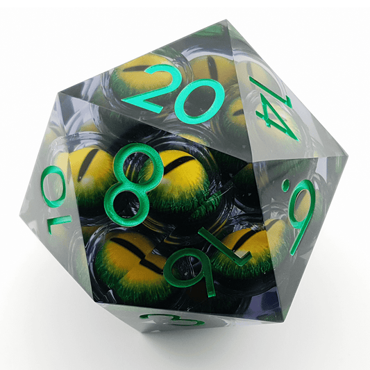 Eyes of Envy | 85mm D20 | Super - sized Moving Eye - Tabletop Dominion - We Print Miniatures
