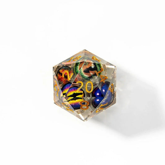 Eyes of Madness | 33mm D20 | Oversized Moving Eye - Tabletop Dominion - We Print Miniatures
