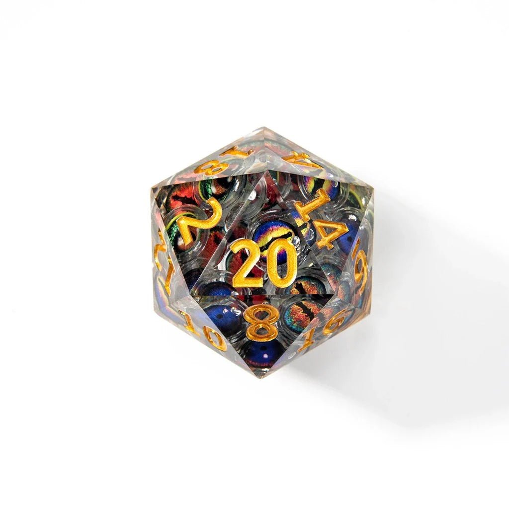 Eyes of Madness | 50mm D20 | Oversized Moving Eye - Tabletop Dominion - We Print Miniatures