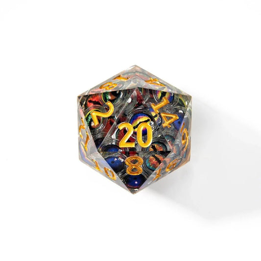 Eyes of Madness | 50mm D20 | Oversized Moving Eye - Tabletop Dominion - We Print Miniatures