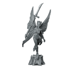 Fairy 2 (Repaired) Winged Warrior Miniature Fae Miniature 360 Spin 01