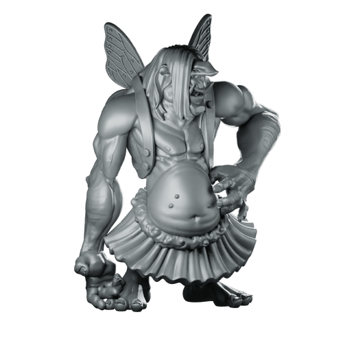 Fairy Troll Miniature Winged Boss Monster RPG - CastNPlay - We Print Miniatures