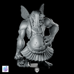 Fairy Troll Miniature Winged Boss Monster RPG