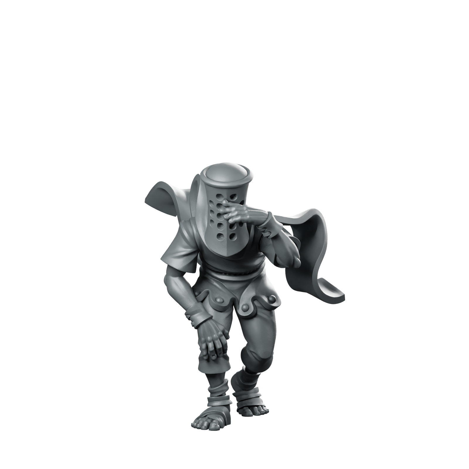 Vvm July 26 False Knight Miniatures Masked Miniature 360 Spin 01