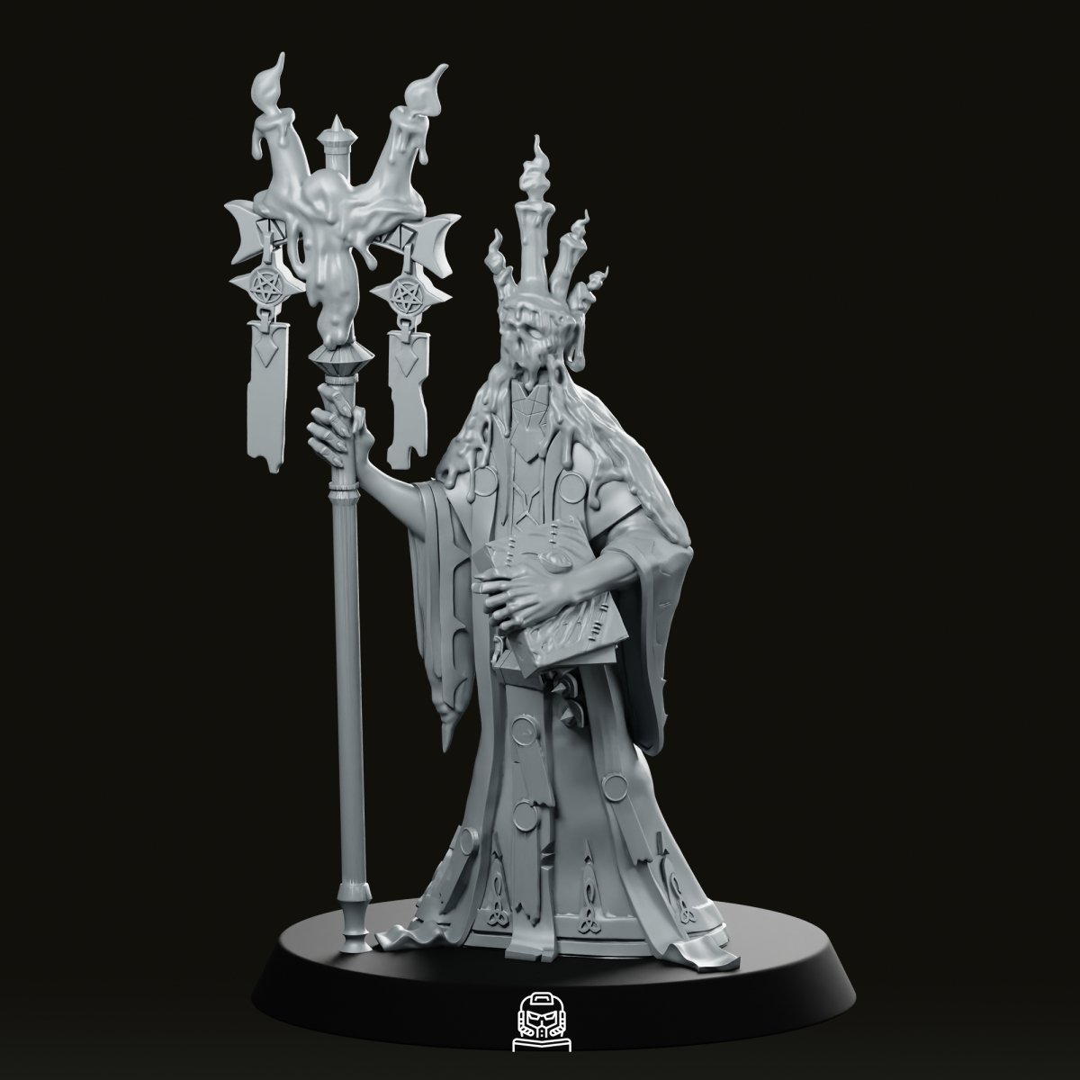 False priest Miniature - RN Estudio - We Print Miniatures