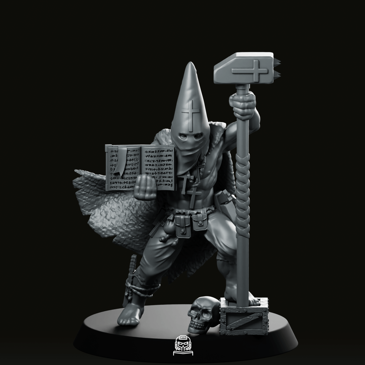 Fanatic Book Trench Crusade Miniature - Onmioji - We Print Miniatures