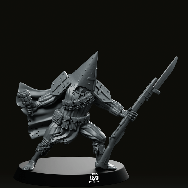 Trench Soldier Fanatic Grenade Miniature Crusade Grenadier Dynamic