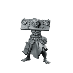 Fanatic 05 Fantasy Miniature Captive Stocks Horror Miniature 360 Spin 01