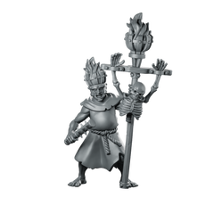 Fanatic 10 Fantasy Miniature Zealot Horror Villain Miniature 360 Spin 01