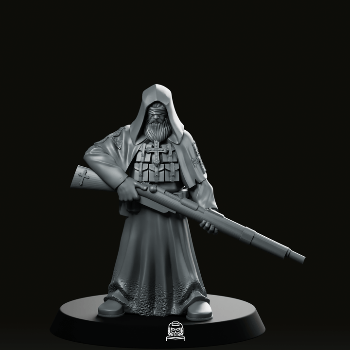 Trench Soldier Fanatic Sniper 2 Miniature resin
