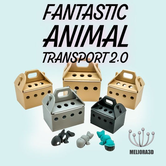 Fantastic Animal Transport Container - Meliora3D - We Print Miniatures