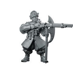 Fantasy Cossacks Monopose 09 Miniature 360 Spin 01