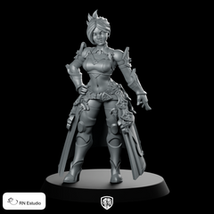 Fantasy Female Lolissa Bladeguard Miniature Sword Hero Anime
