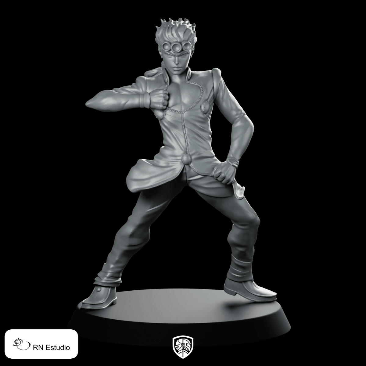 Fantasy Giorno Jrpg Miniature Posing Anime Hero Soldier - RN Estudio - We Print Miniatures