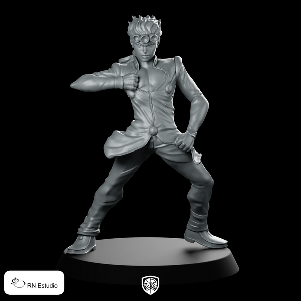 Fantasy Giorno Jrpg Miniature Posing Anime Hero Soldier