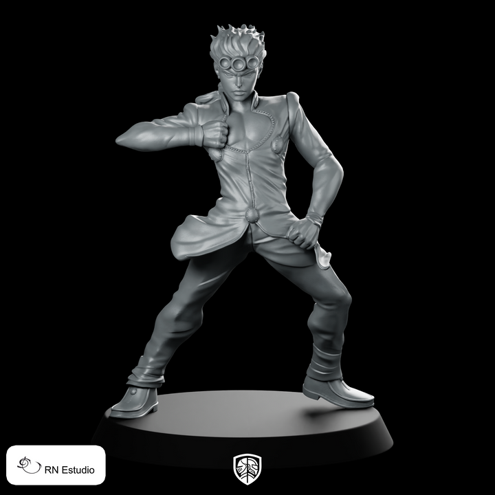 Fantasy Giorno Jrpg Miniature Posing Anime Hero Soldier