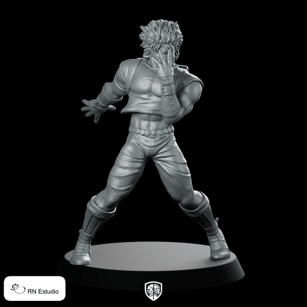Fantasy Jonathan JRPG Miniature Anime Hero Adventurer Figure - RN Estudio - We Print Miniatures