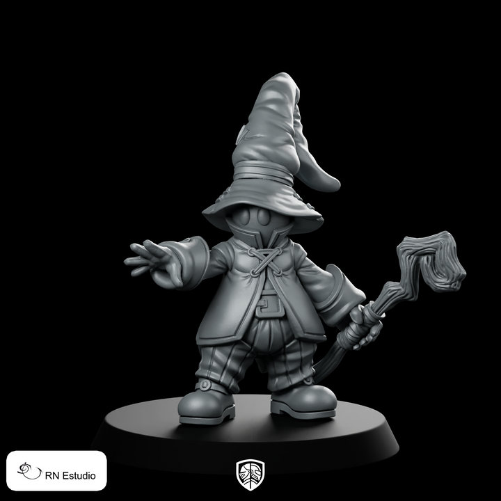 Fantasy Zauberer Biboru Mage Miniatur