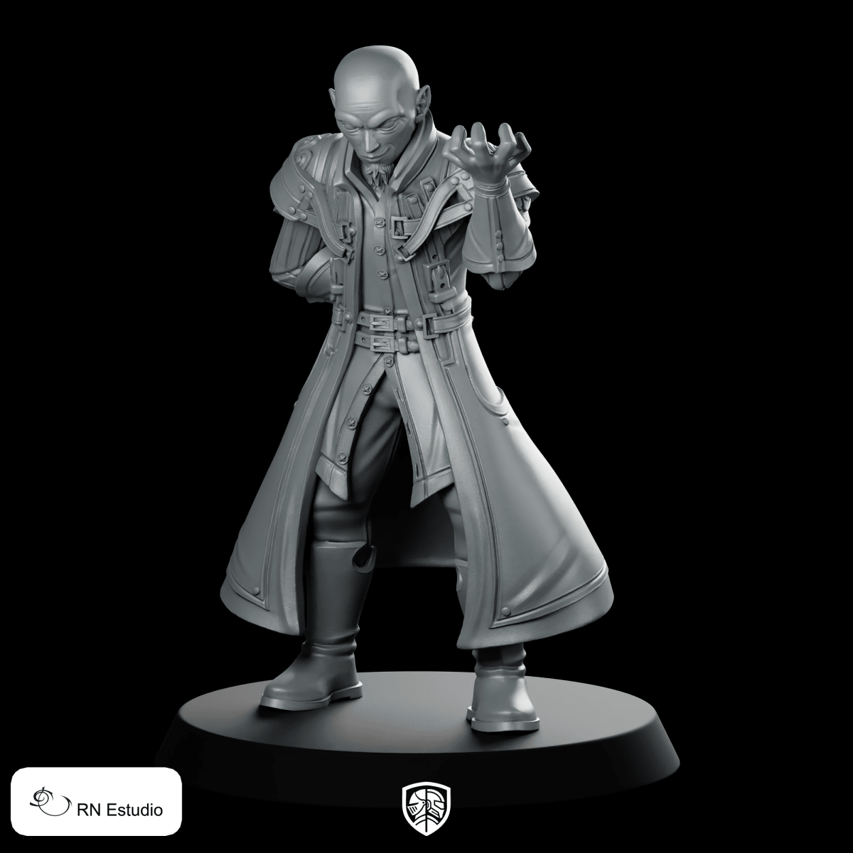 Fantasy Xehanort Jrpg Miniature Dark Mage Villain - RN Estudio - We Print Miniatures