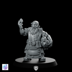 Farmer Dwokhud Male with Egg Miniature Dwarf NPC