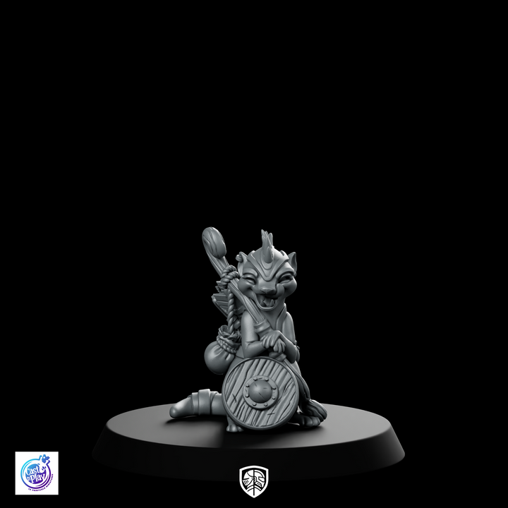 Farrat Archer, een miniatuur boog voor fretten.