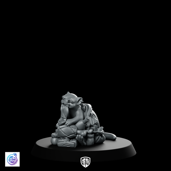 Farrat Thief A Ferret Miniature Rogue Loot