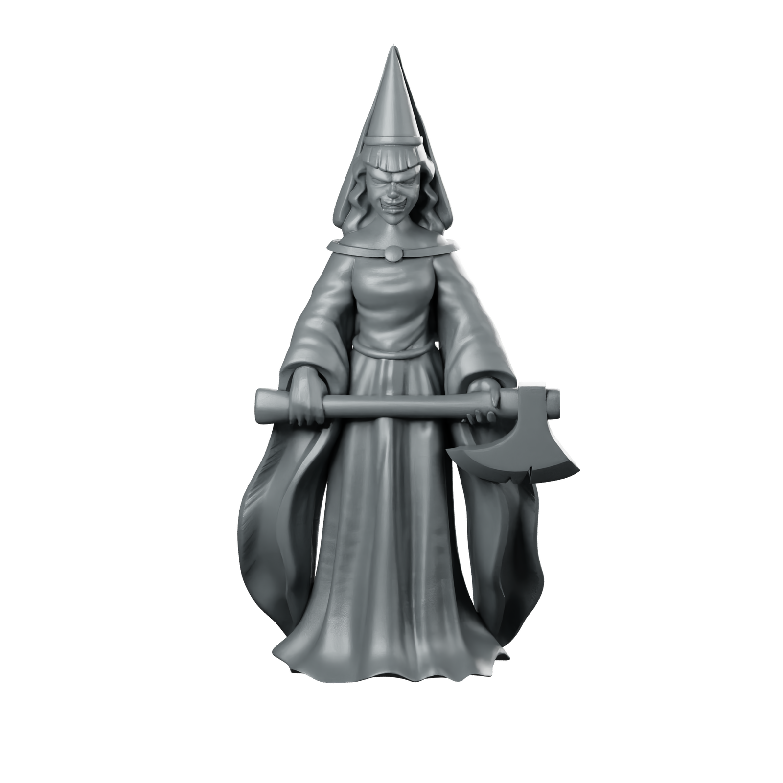 Fata Turchina Wicked Witch Miniature Axe Miniature 360 Spin 01