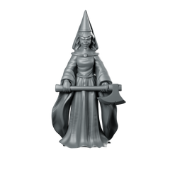 Fata Turchina Wicked Witch Miniature Axe Miniature 360 Spin 01
