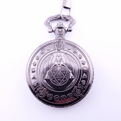 Fatebound Vault | Pocket Watch Case | Ancient Silver - Tabletop Dominion - We Print Miniatures
