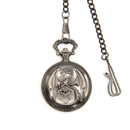 Fate's Guardian | Pocket Watch Case | Ancient Silver - Tabletop Dominion - We Print Miniatures