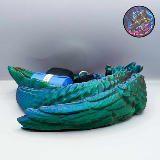 Feather Dragon Key Tray - Kirsten M - We Print Miniatures