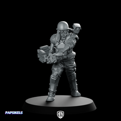 Female Colonial Marine Pvt Christina Zoler Miniature Sci-Fi