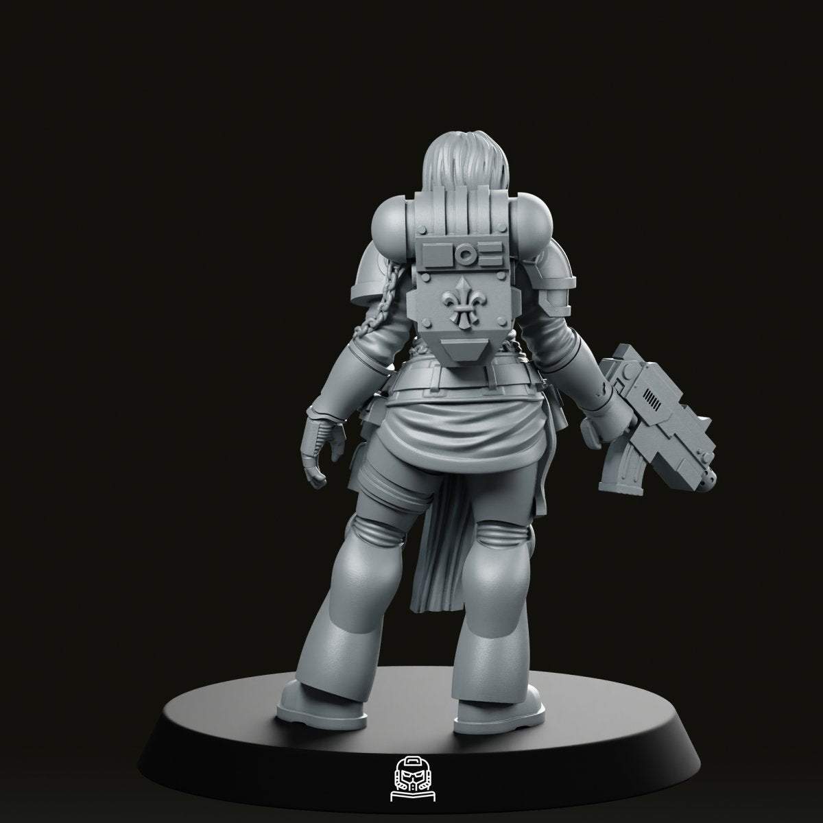 Female Coven Of Battle Void Trooper Miniature - RN Estudio - We Print Miniatures